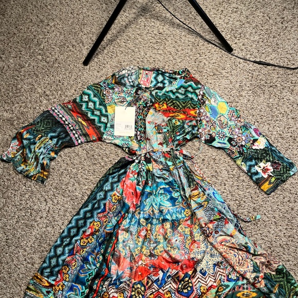 JOHNNY WAS EMORIE DRESS (SLIP) - Picture 3 of 8